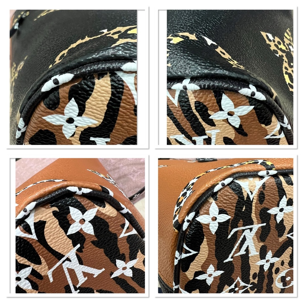 🎉 Authentic Louis Vuitton Monogram Giant Jungle Neverfull MM(No Pouch) - Picture 11 of 16